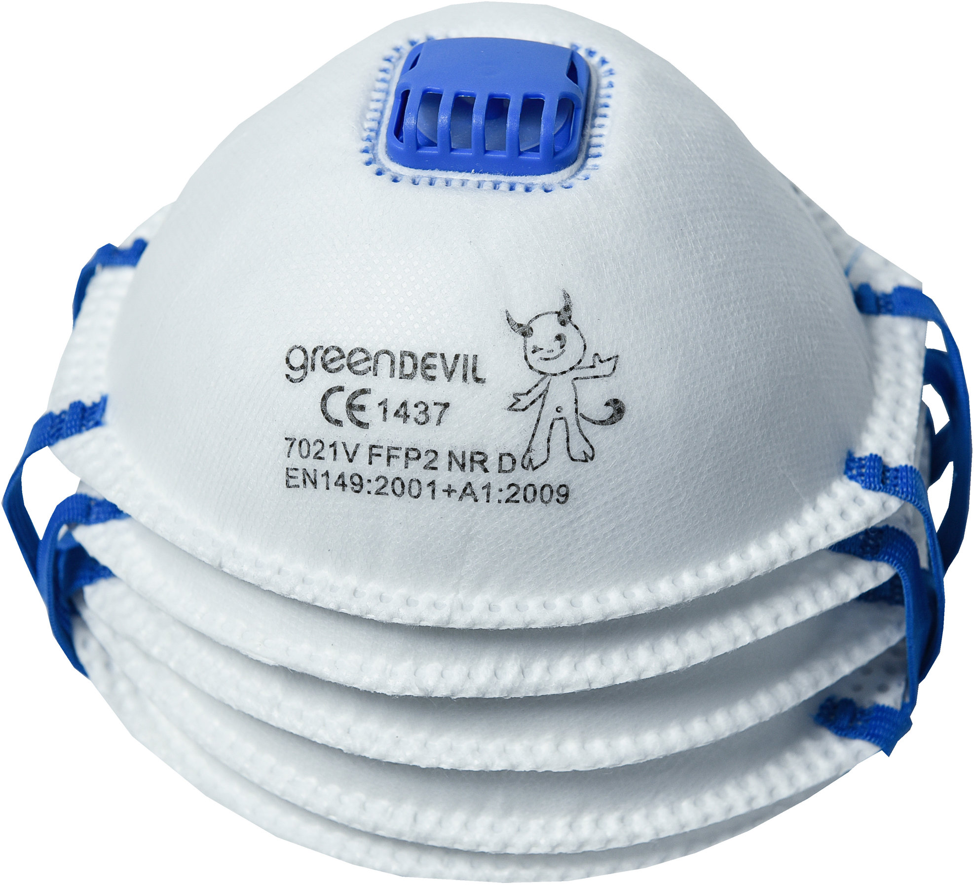 CONNEX Respirátor FFP2 s ventilom 5 ks