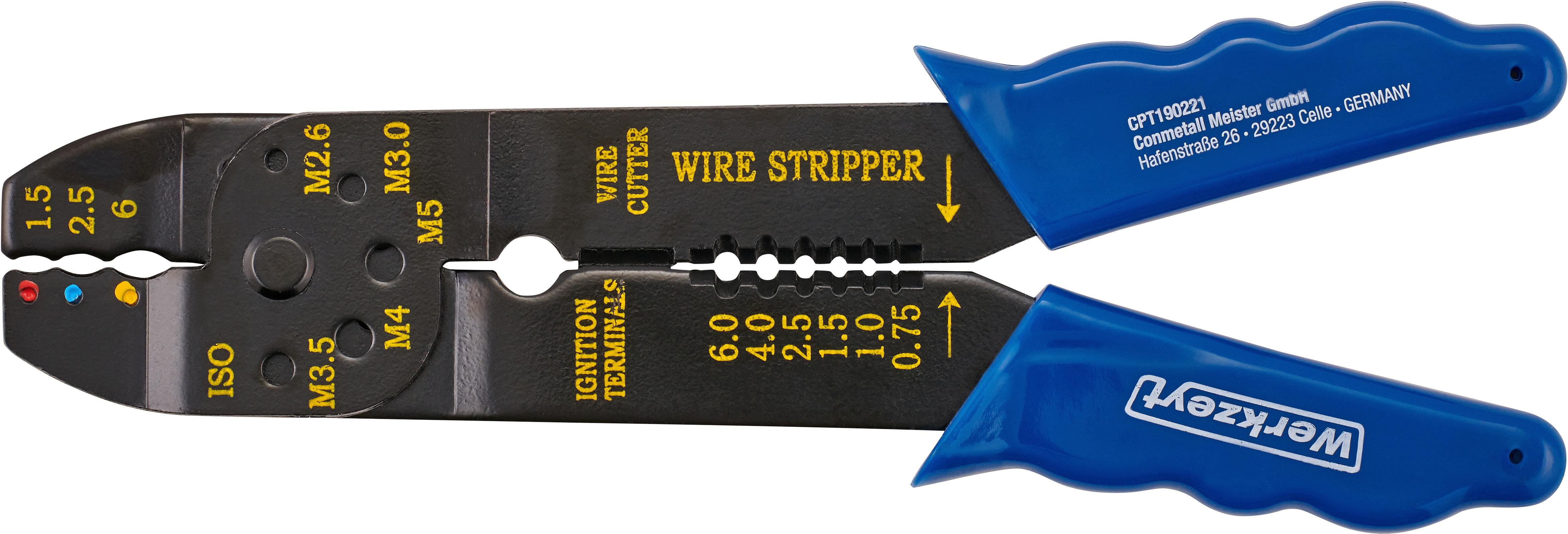 CONNEX Krimpovacie a odizolovacie kliešte 210 mm