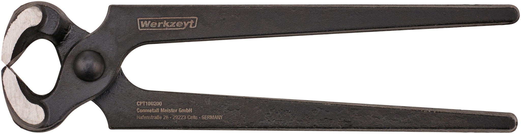 CON:P Kliešte štiepacie 200 mm, čierne