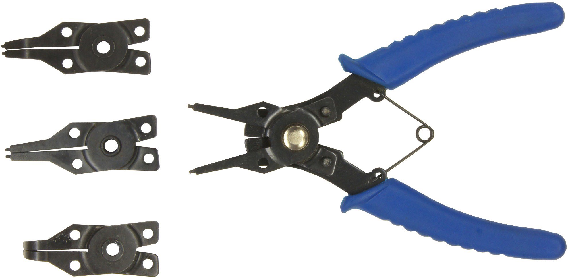 CON:P Kliešte na poistné krúžky, 4 vložky