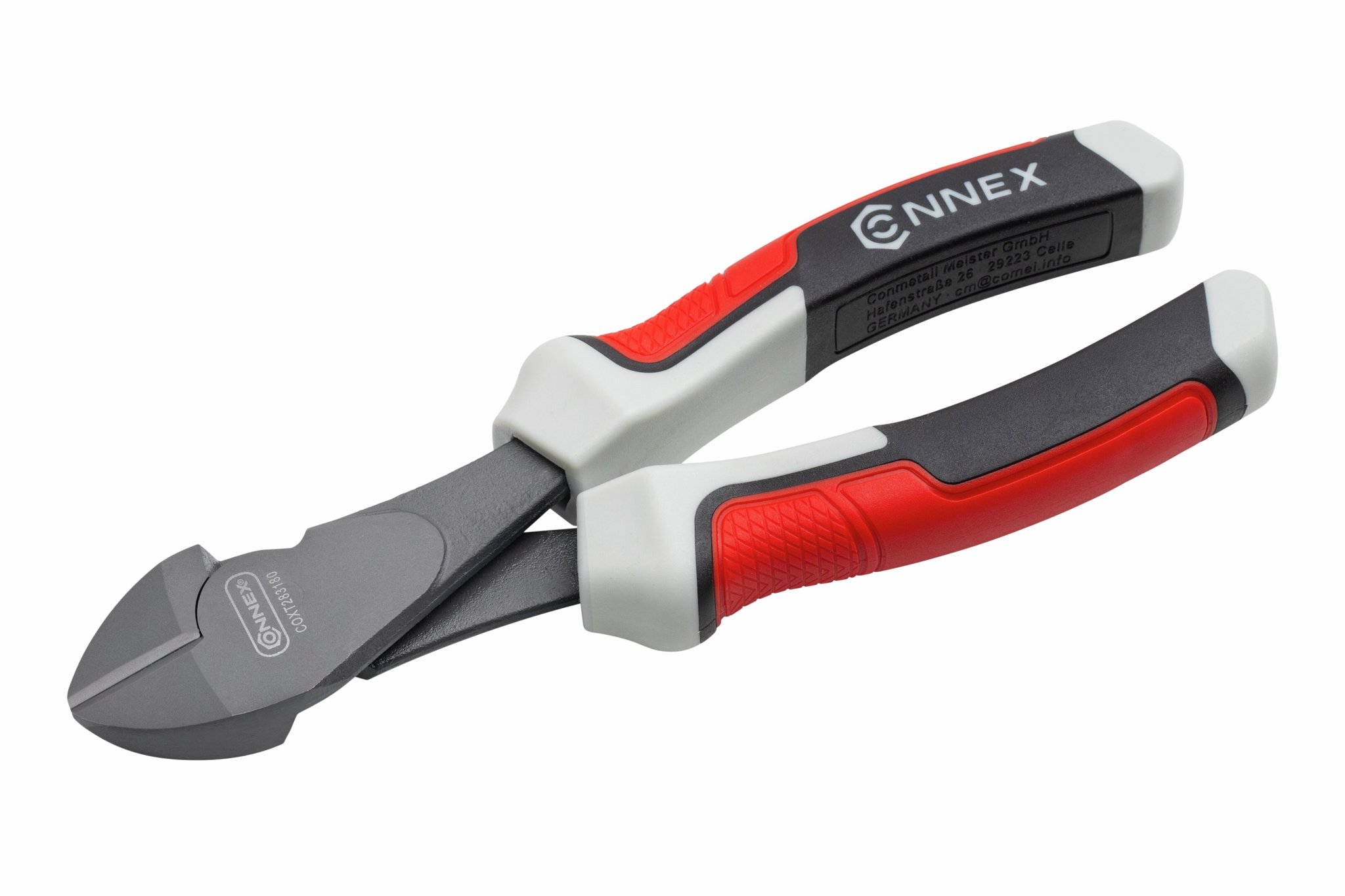 CONNEX Silové bočné štiepacie kliešte 180 mm, 3K rukoväti