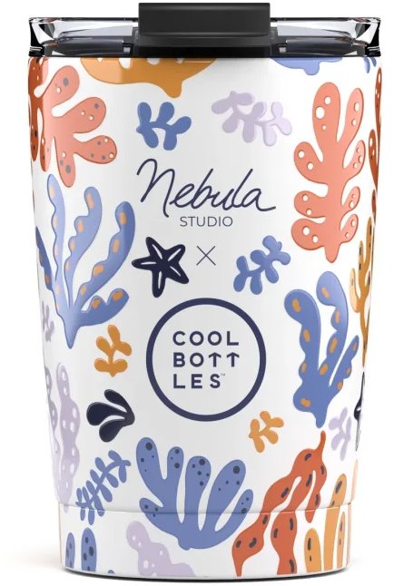 Cool Bottles Nerezový termohrnček Nébula – Underwater Fun 330 ml