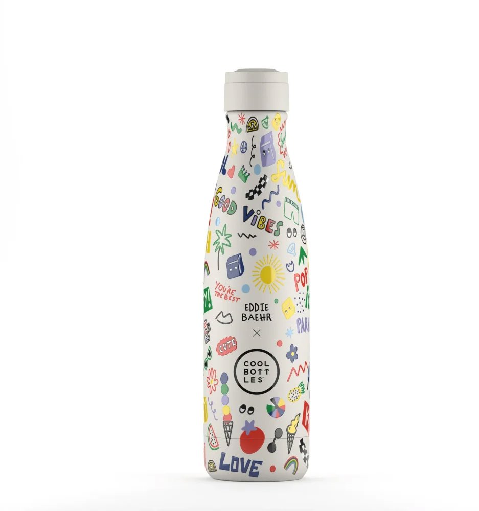Cool Bottles Nerezová termofľaša Good Vibes trojvrstvová 500 ml