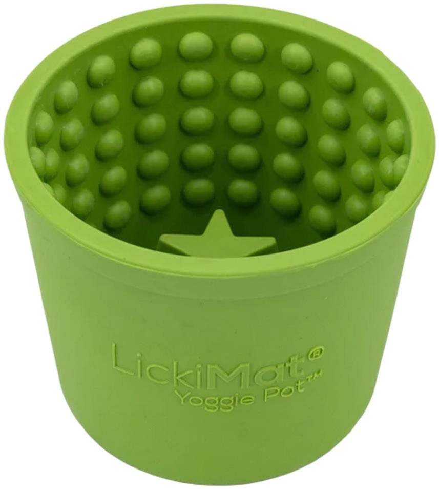 LickiMat Yoggie Pot lízací téglik zelený