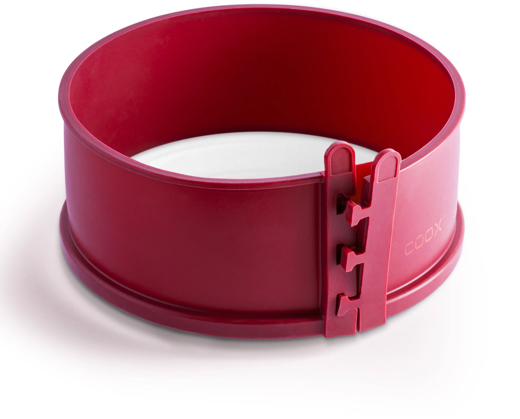 COOX Forma Spring průměr 18 cm s porcelánovou základnou, červená
