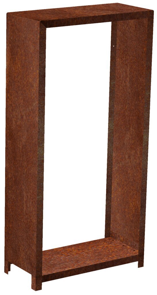 Corgarden Stora Záhradná dreváreň 180 × 90 × 40 cm, corten