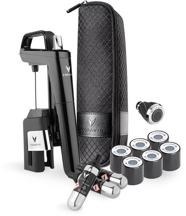 Coravin® Timeless Six+ Systém na uchovanie vína – Piano Black