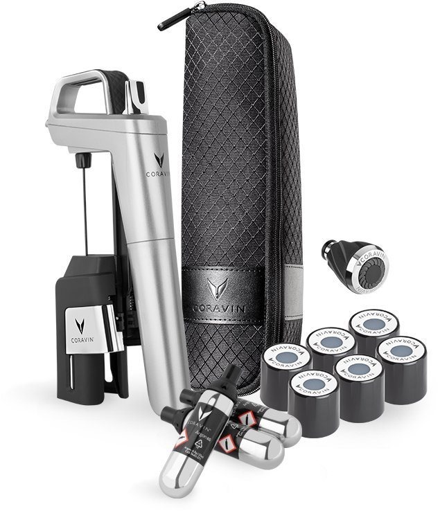Coravin® Timeless Six+ Systém na uchovanie vína – Silver