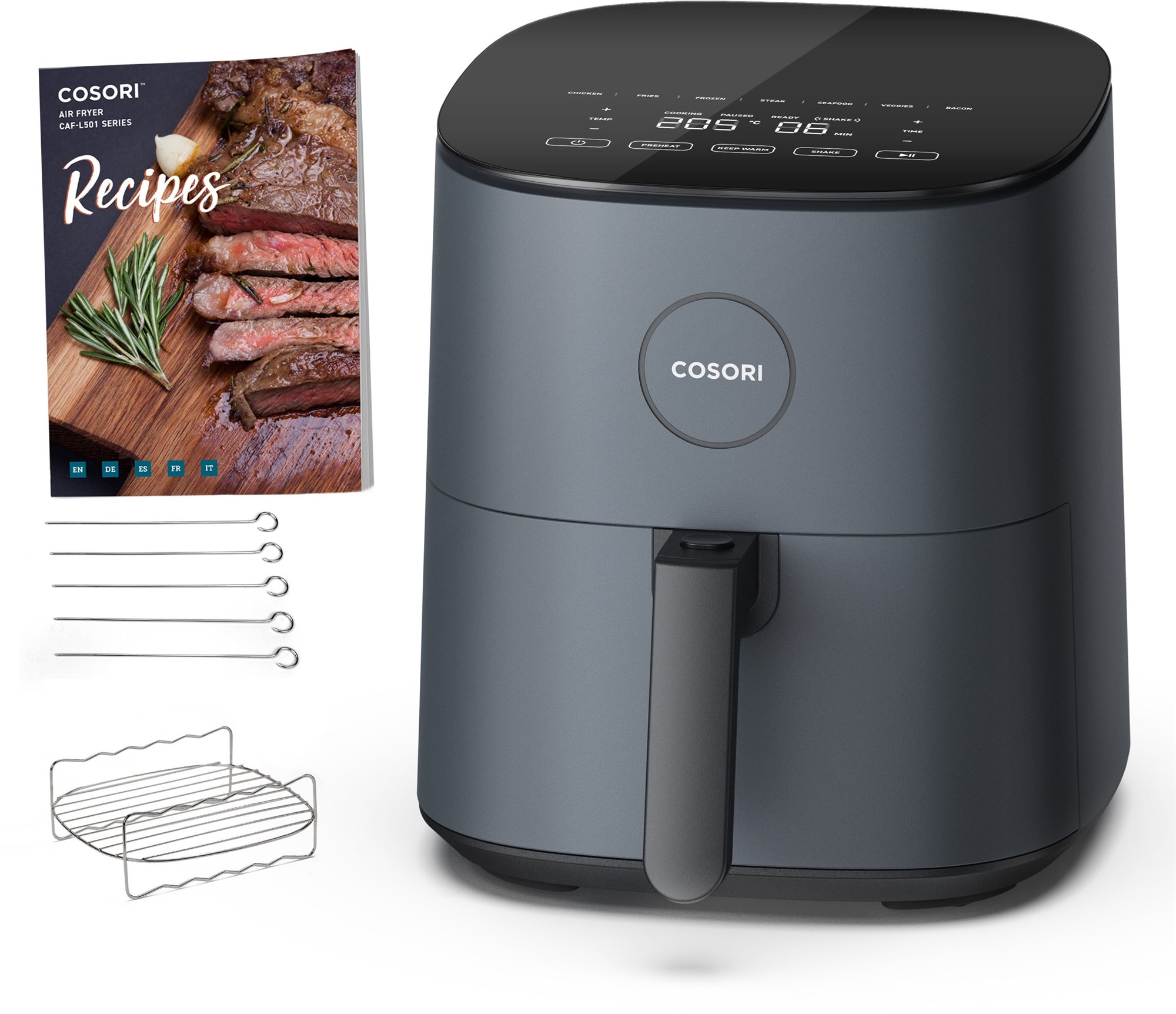 Cosori L501 PRO 4,7 L + 5× špíz a rošt