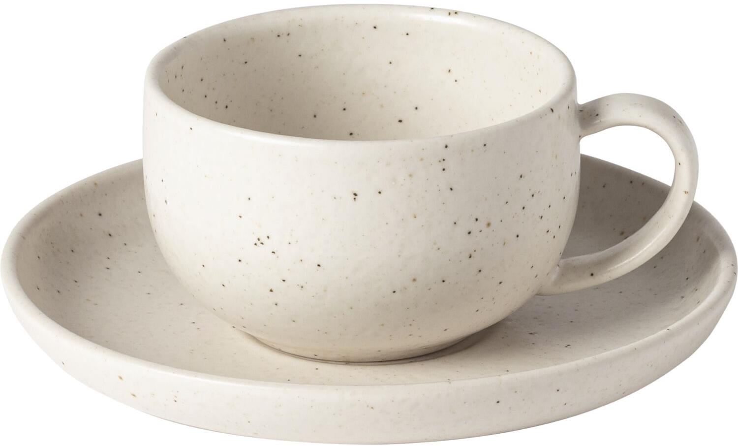 Costa Nova „Pacifica“ Šálka na kávu s podšálkou, 0,22 l, vanilka