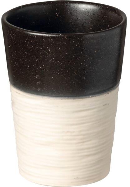 Costa Nova Hrnček bez ucha Notos 120 ml, pieskový/čierny