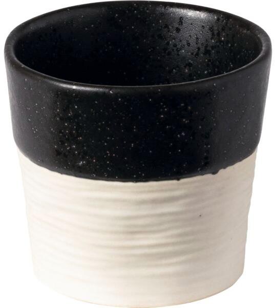 Costa Nova Hrnček bez ucha Notos 150 ml, pieskový/čierny