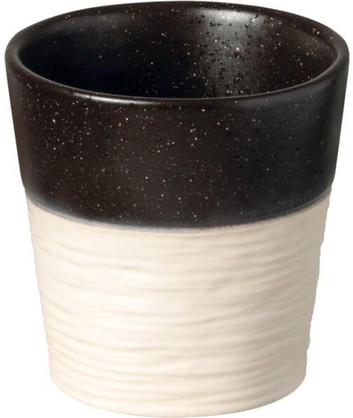 Costa Nova Hrnček bez ucha Notos 180 ml, pieskový/čierny