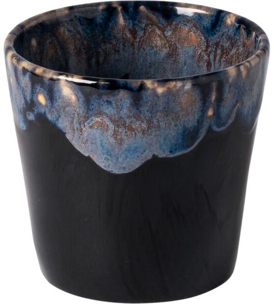 Costa Nova Hrnček bez ucha Ombre 210 ml, čierny