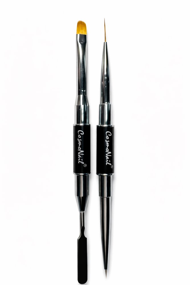 CosmoNail Sada štetcov Acrygel & Liner, 2 ks