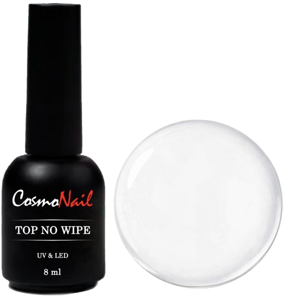 Cosmonail Glue Top Coat no wipe, 8 ml