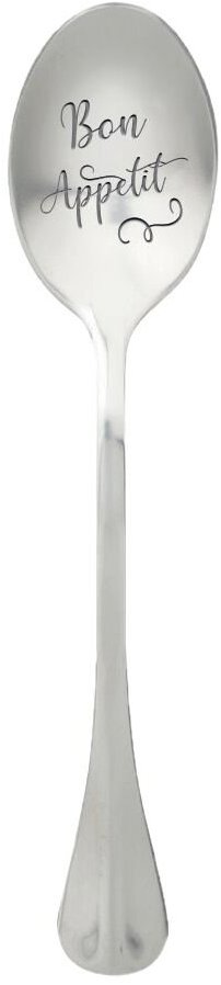 One Message Spoon Lžička Bon Appetit, 150 × 35 mm