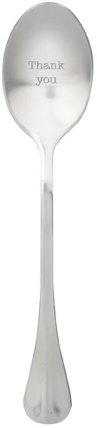 One Message Spoon Lžička Thank You, 150 × 35 mm