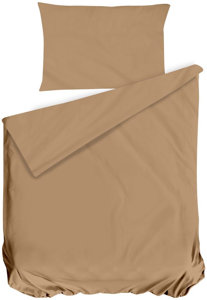 Cottonbox bavlnené obliečky Neat Beige 140 × 200/70 × 90 cm