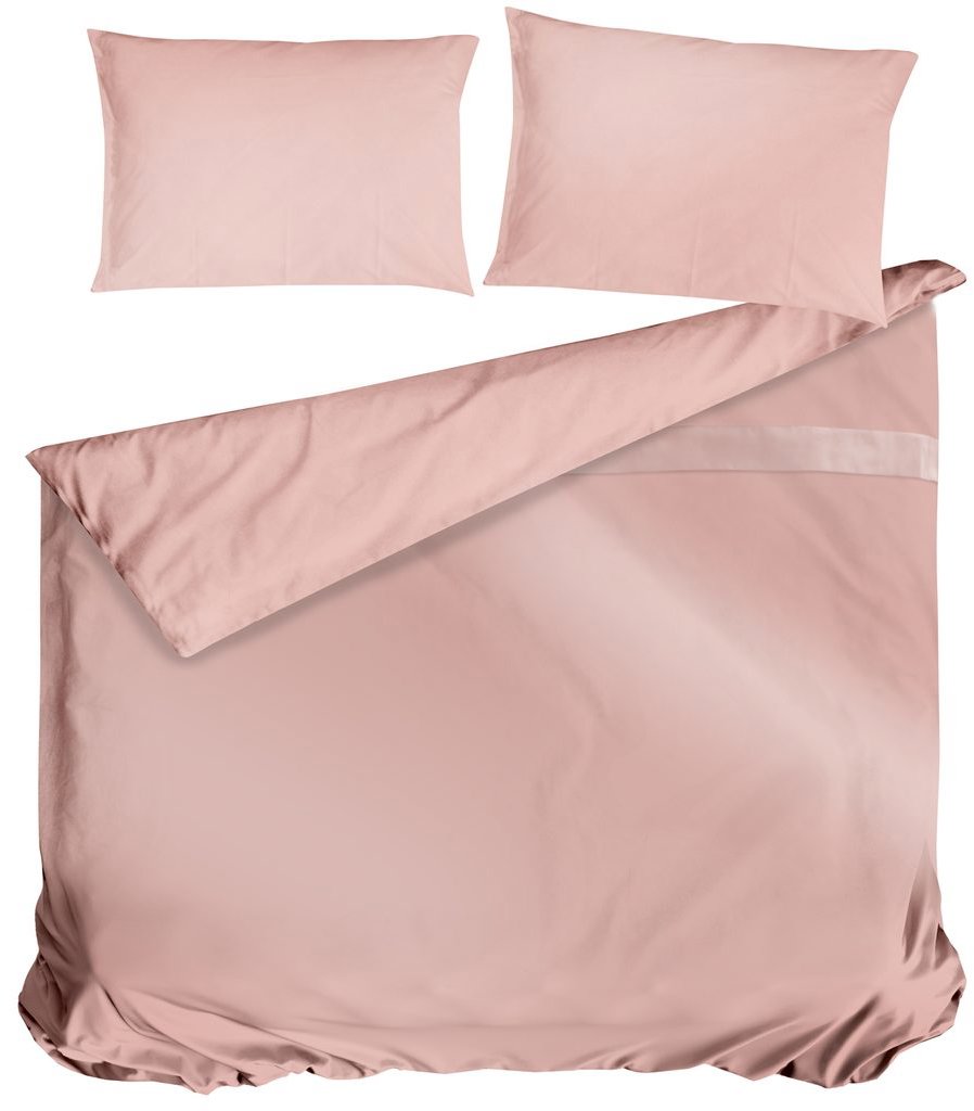 Cottonbox Cotonbox saténové obliečky Satin Pink 220 × 200/2 × 70 × 90 cm