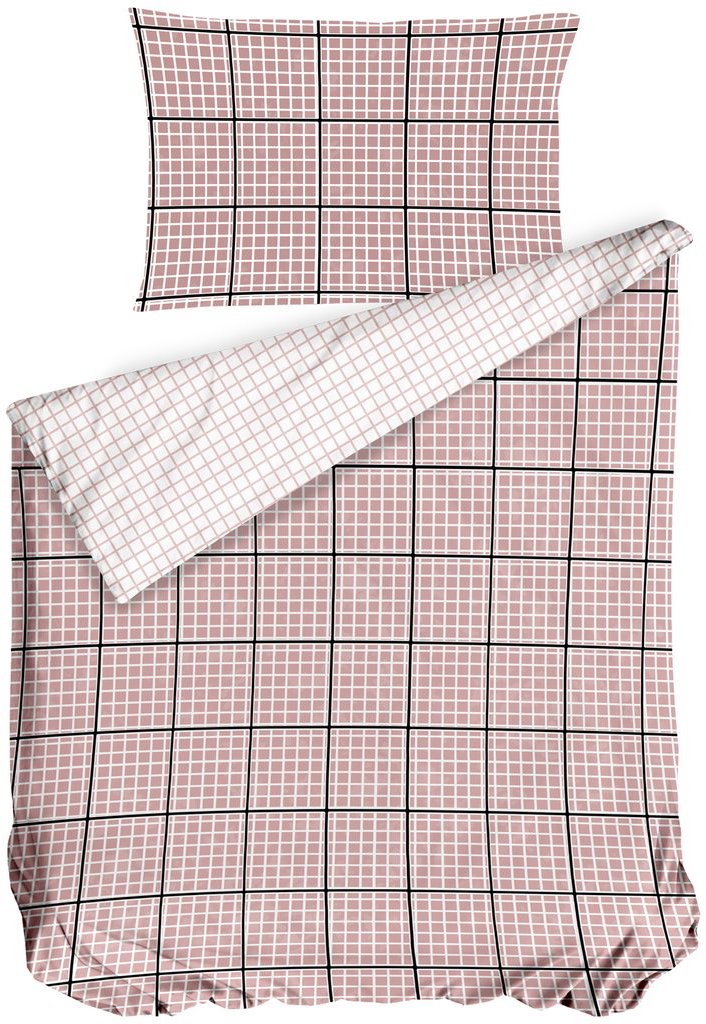 Cottonbox bavlnené obliečky Rony Pink 140 × 200/70 × 90 cm
