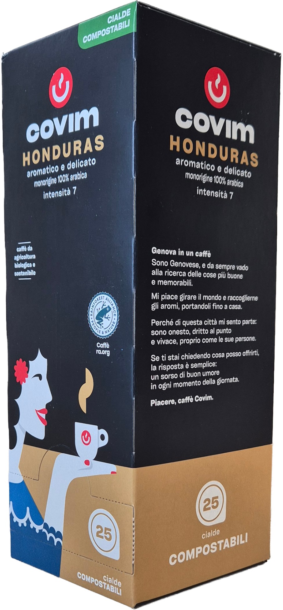 Covim Gold Arabica, ESE pody, 25 porcií