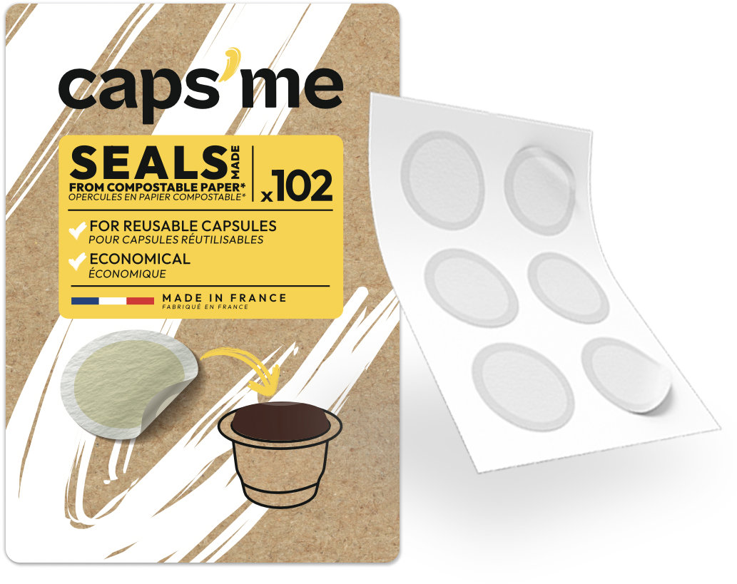 Caps Me Papierové viečka Nespresso 102 ks