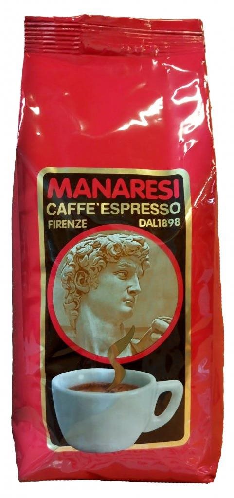 Manaresi Classic Italian, zrnková káva, 250 g