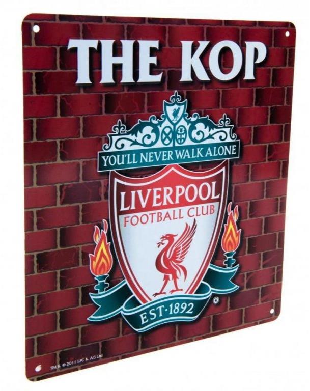 Liverpool FC: The Kop - cedule na zeď
