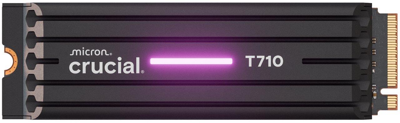 Crucial T710 2 TB with heatsink