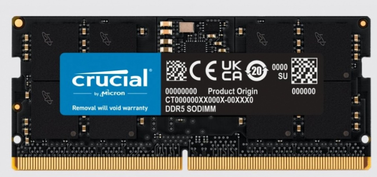 Crucial SO-DIMM 32 GB DDR5 5600 MHz CL46