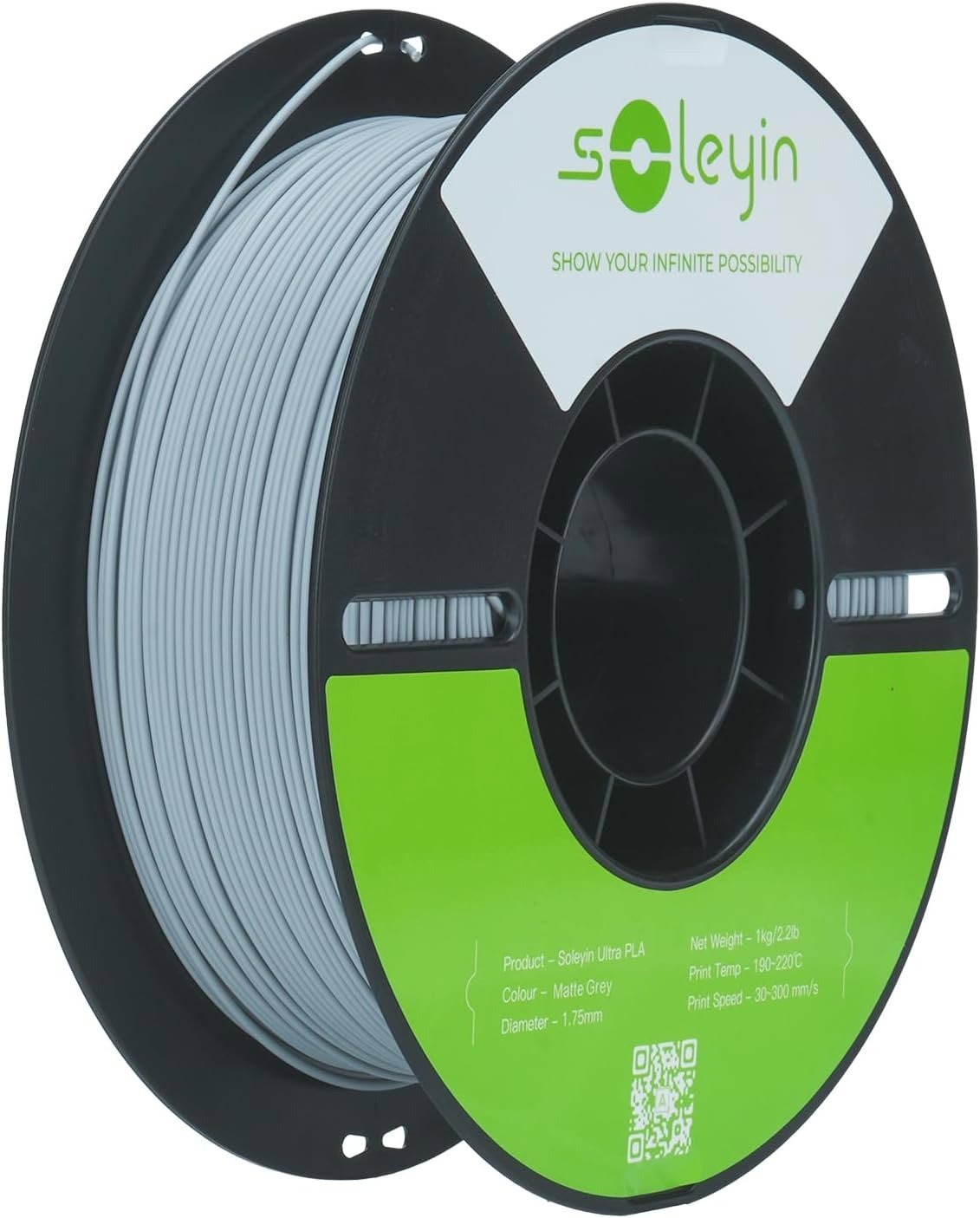 Creality Soleyin Ultra PLA 1 kg Matte gray