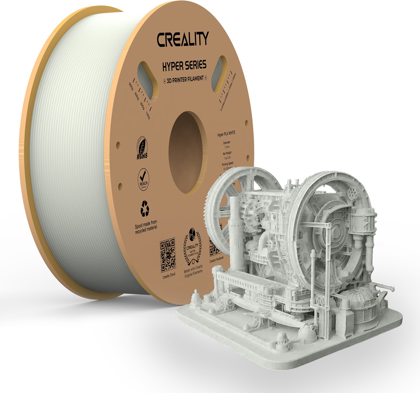 Creality Hyper PLA White