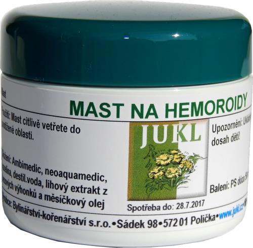 Jukl Masť na hemoroidy 50 ml