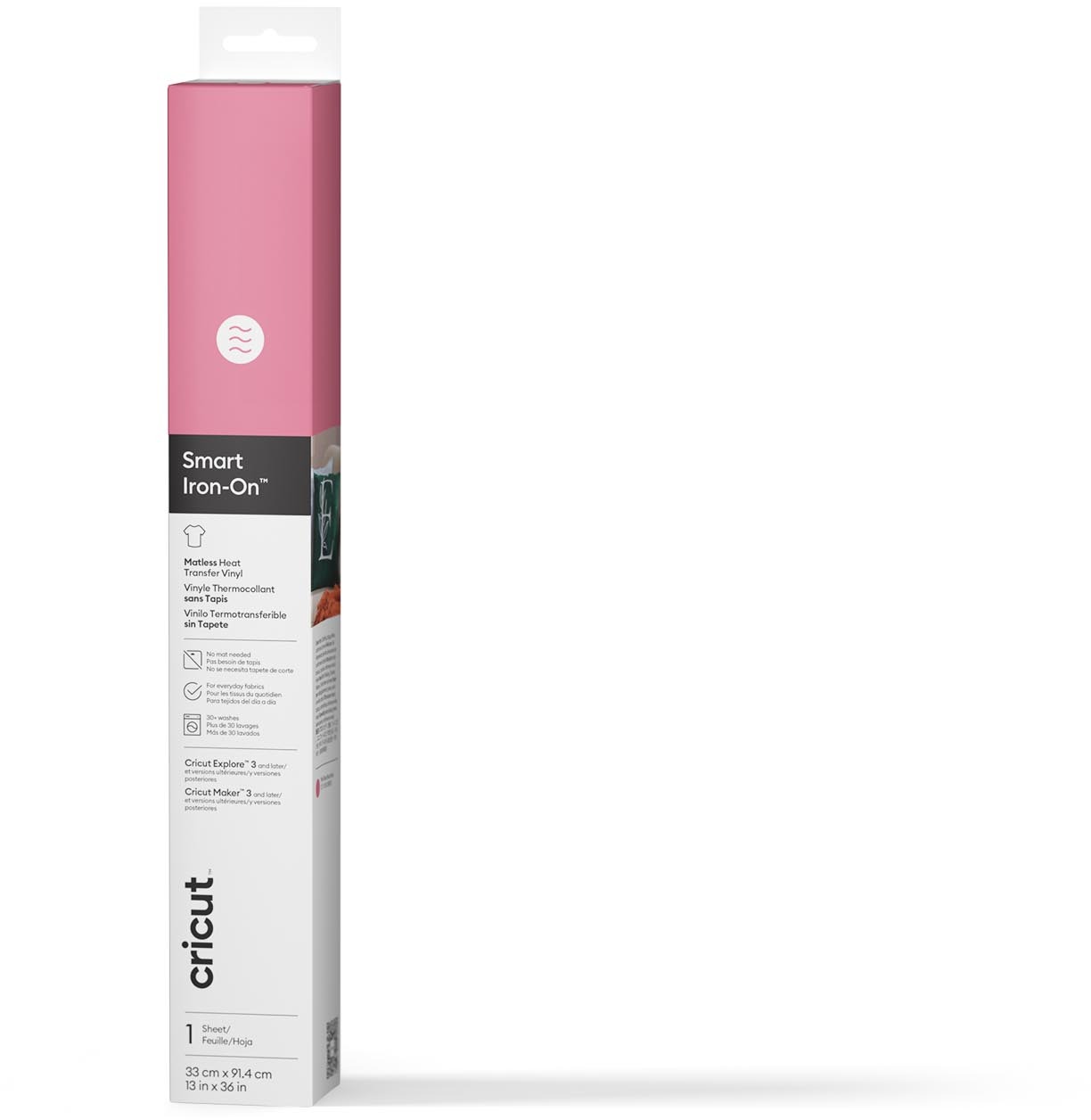 Cricut Smart Iron-On 33 × 91 cm (Pink)