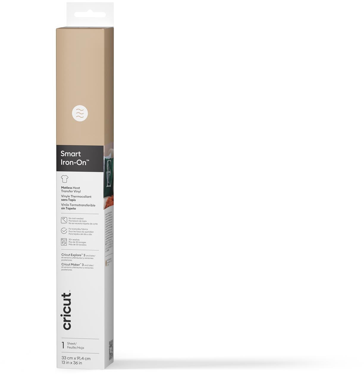 Cricut Smart Iron-On 33 × 91 cm (Gold)