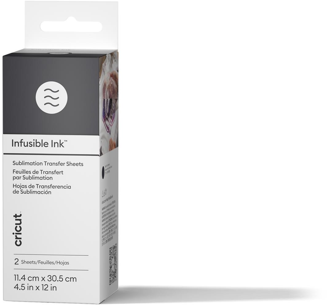 Cricut Infusible Ink Transfer Sheets 2-pack (Black) – ideal size for MugPress