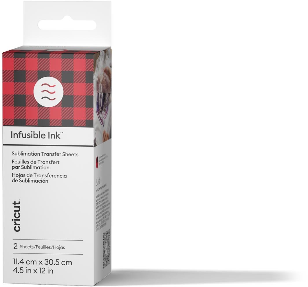Cricut Infusible Ink Transfer Sheets 2-pack (Buffalo Check) – ideal size for MugPress