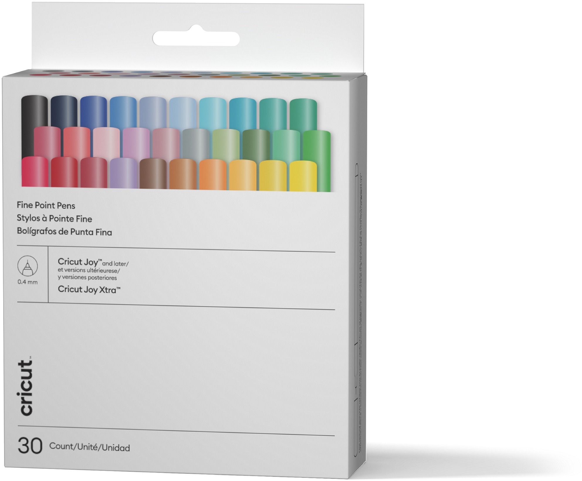 Cricut Joy Permanent Fine Point Pens 0,4 mm 30-pack
