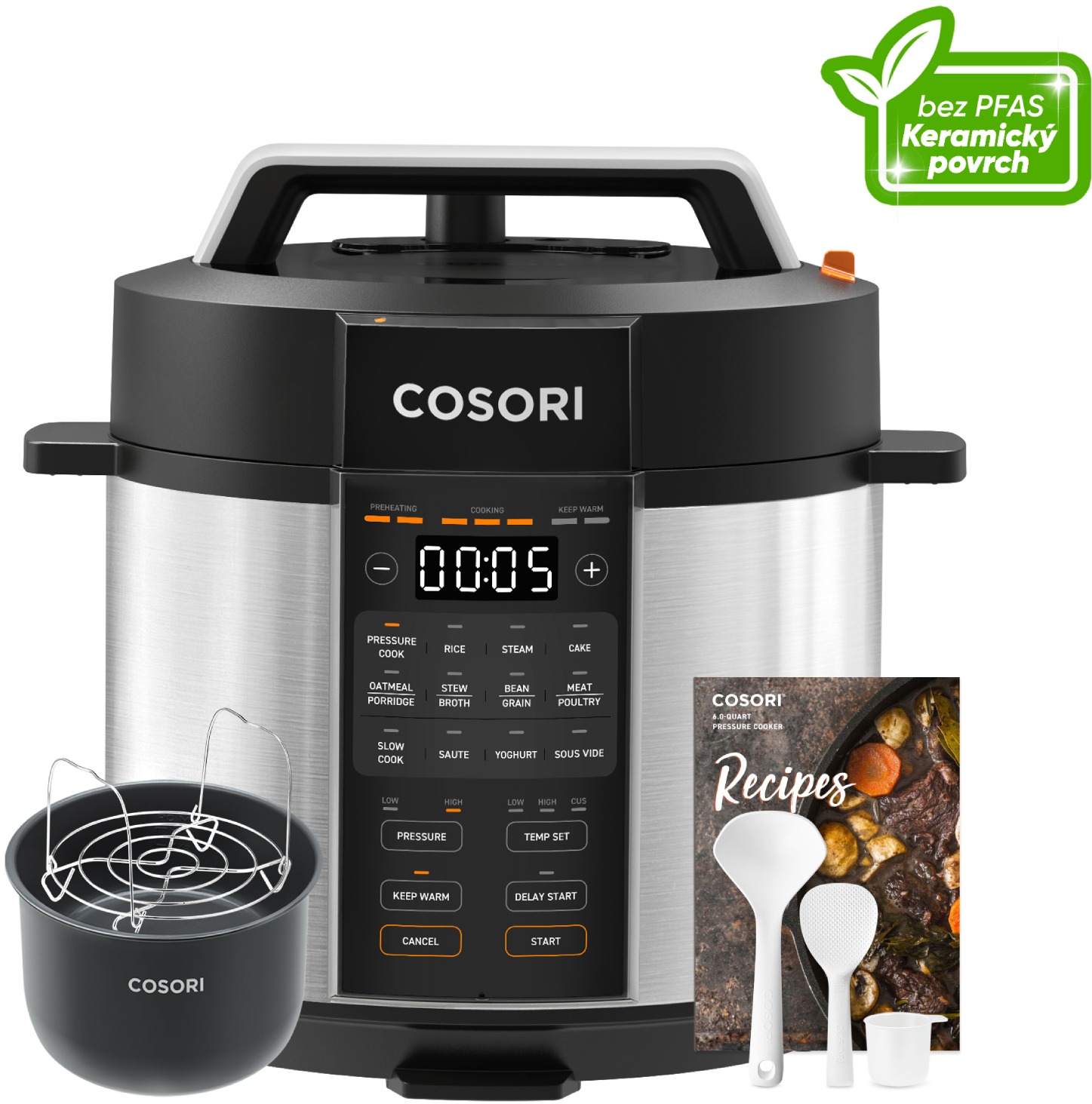 Cosori Tlakový hrniec a multicooker 5,7L