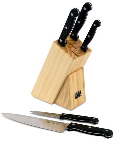 CS KOCHSYSTEME Sada nožov v bloku STAR 6ks CS-045791