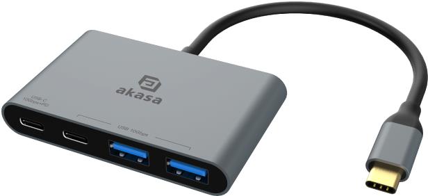 AKASA – USB Type-C 4-In-1 Hub/AK-CBCA31-18BK
