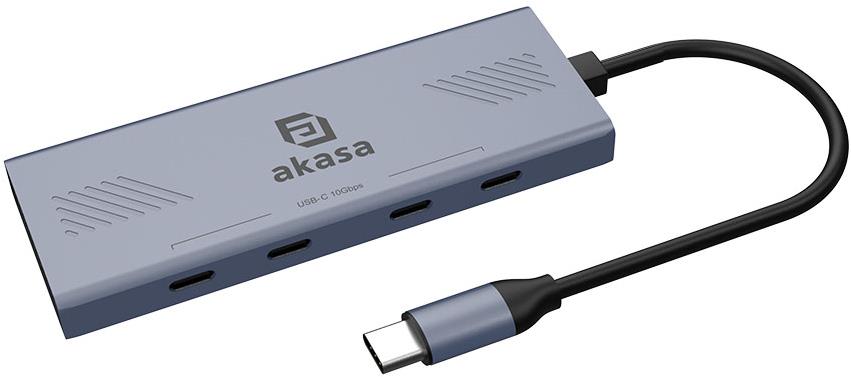 AKASA – USB Type-C 4 Port Hub / AK-CBCA32-18BK