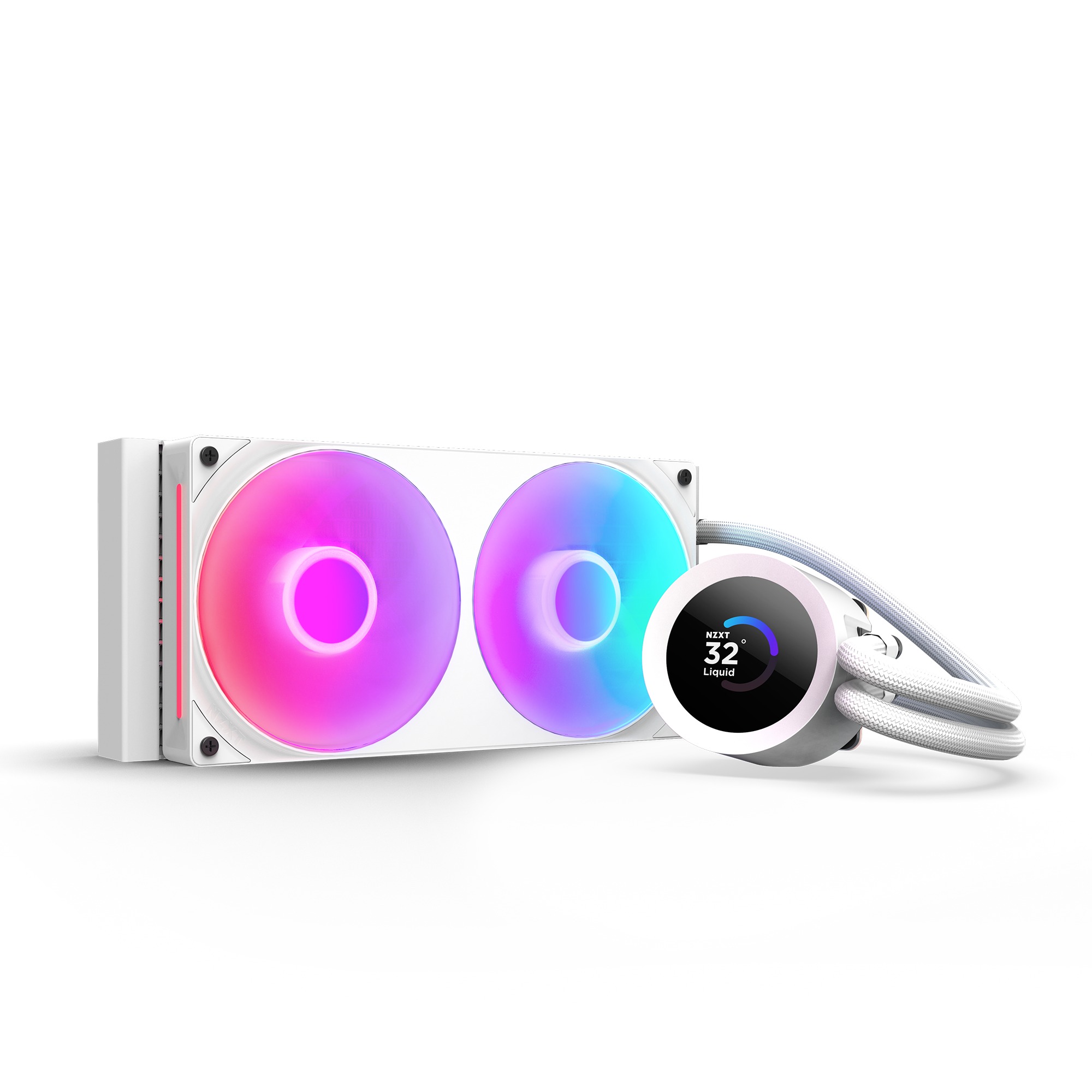 NZXT KRAKEN PLUS RGB 240 White