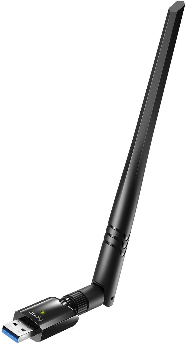 CUDY AC1300 High Gain USB WiFi Adaptér