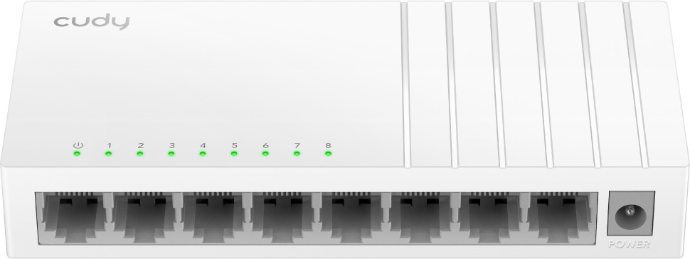 CUDY 8-Port 10 / 100 Mbps Desktop Switch