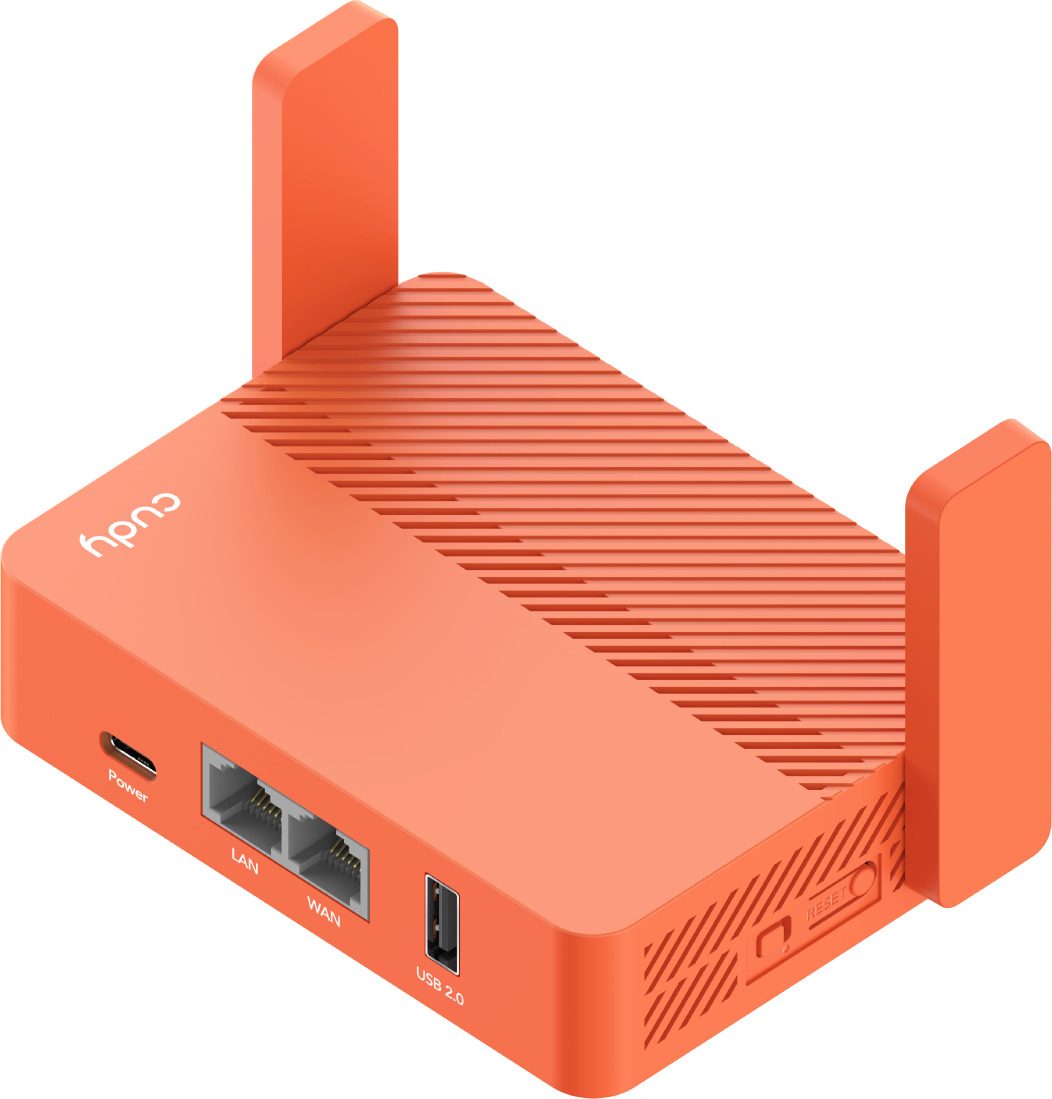 CUDY AC1200 WiFi VPN Travel Router