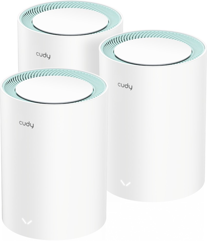 CUDY AX1500 Gigabit WiFi 6 Mesh Solution (3-pack)