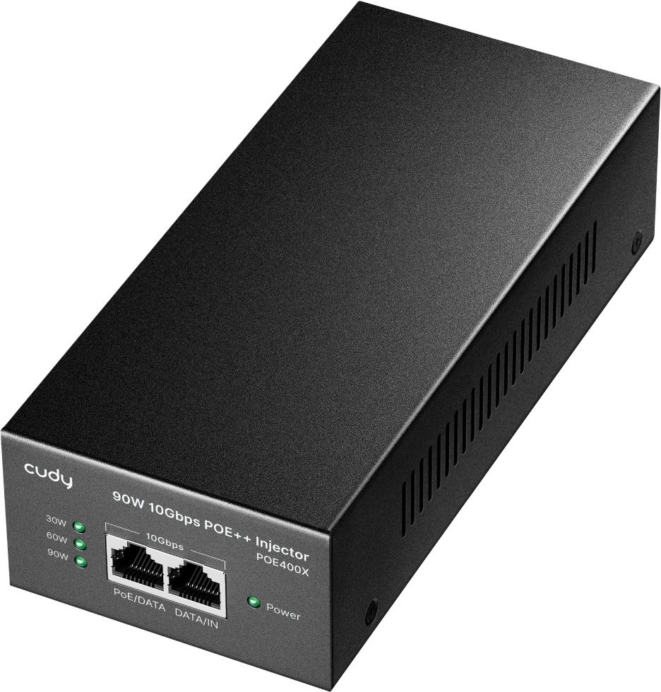 CUDY 90W 10 Gbps PoE++ Injector