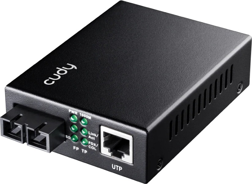 CUDY Gigabit Ethernet Media Converter MC100GSA-20